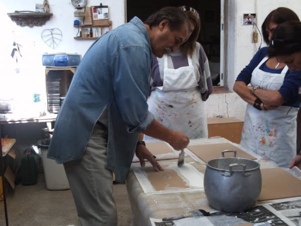 Artist demonstration
